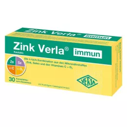 ZINK VERLA imunitní žvýkací tablety, 30 ks