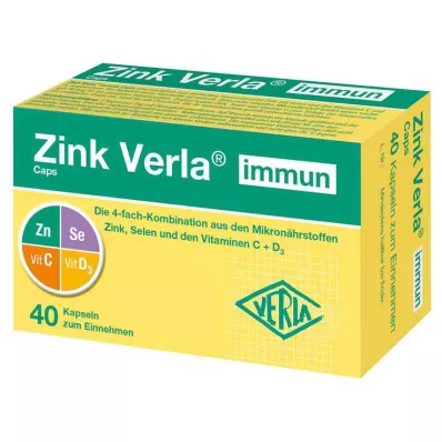 Zinc Verla imunitní čepice, 40 ks Zinc Verla imunitní čepice, 40 ks