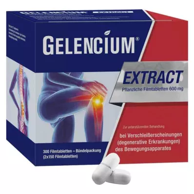 GELENCIUM EXTRACT Bylinné potahované tablety, 2X150ks