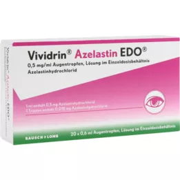 VIVIDRIN Azelastin EDO 0,5 mg/ml Augentr.Lsg.i.EDP, 20X0,6 ml