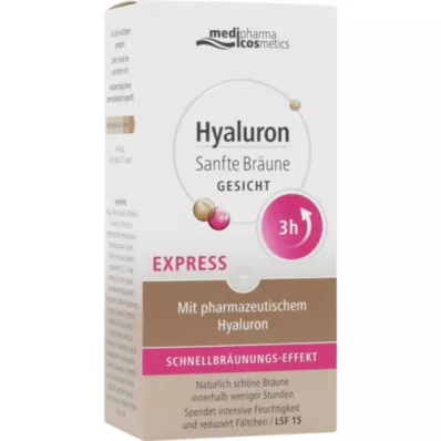 HYALURON SANFTE Krém na obličej Tan Express, 30 ml