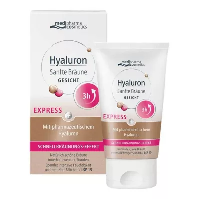 Hyaluronic Gentle Tan Express Face Cream, 30 ml