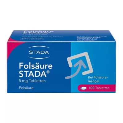 Kyselina listová STADA® 5 mg tablety, 100 kusů