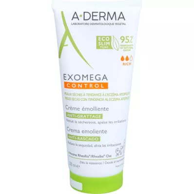 A-DERMA EXOMEGA CONTROL Hydratační krém, 200 ml