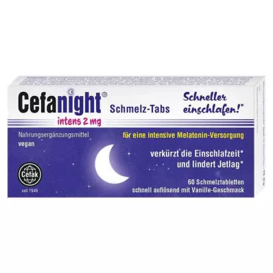 Cefanight intens 2 mg tavné tablety, 60 ks Cefanight intens 2 mg tavné tablety, 60 ks