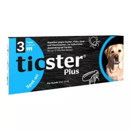 TICSTER Plus Spot-on roztok pro psy nad 25 kg, 3x4,8 ml