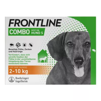 FRONTLINE COMBO proti klíšťatům, blechám u psů S (2 -10 kg), 6 kusů