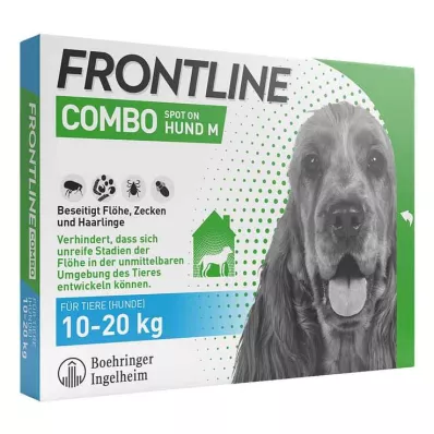 FRONTLINE Combo Spot on Dog M Lsg.for.application.to.skin, 3 ks