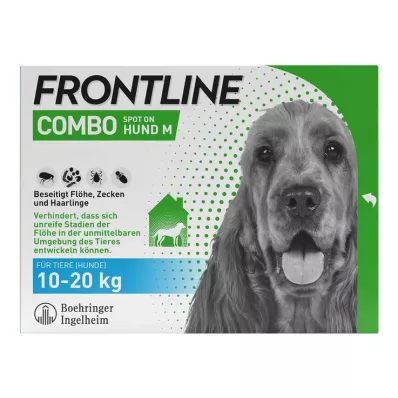 FRONTLINE COMBO proti klíšťatům, blechám u psů M (10-20 kg), 3 ks