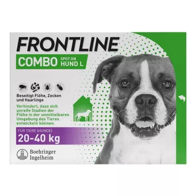 FRONTLINE COMBO proti klíšťatům, blechám u psů L (20-40 kg), 3 ks