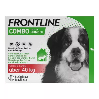 FRONTLINE COMBO proti klíšťatům, blechám u psů XL (40-60 kg), 3 ks