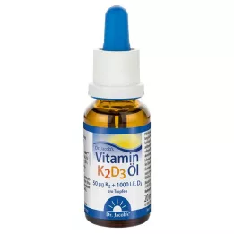 VITAMIN K2D3 olej Dr.Jacobs, 20 ml
