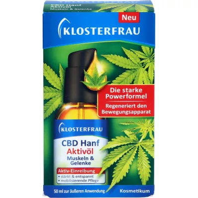 KLOSTERFRAU CBD Konopný aktivní olej, 50 ml