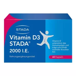 VITAMIN D3 STADA 2000 I.U. kapsle, 60 ks