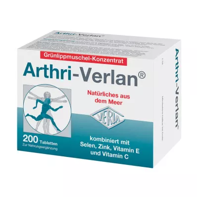ARTHRI-VERLAN jako doplněk stravy Tablety, 200 ks