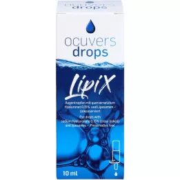 OCUVERS kapky LipiX oční kapky, 10 ml