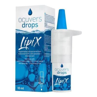 Ocuvers drops Lipix oční kapky, 10 ml