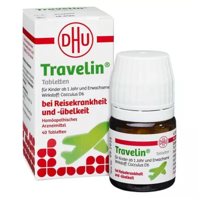 TRAVELIN Tablety, 40 ks