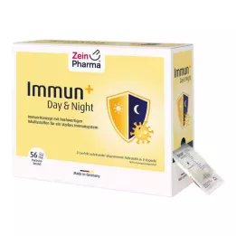 IMMUN+ DAY &amp; Noční kapsle sáček f.28 Ta., 56X4 ks