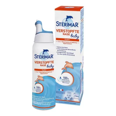 STÉRIMAR Dětský nosní sprej 2v1 na ucpaný nos &amp; Výplach, 100 ml