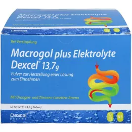 MACROGOL plus Elektrolyty Dexcel 13,7 g PLE, 50 ks