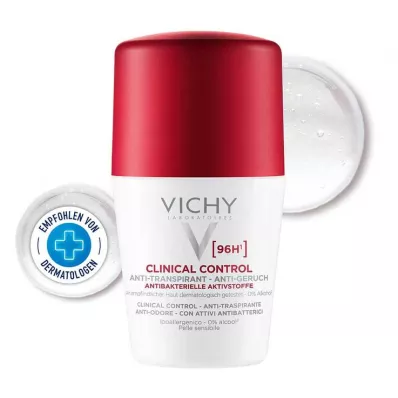 Vichy Deodorant Clinical Control 96h Roll-on, 50 ml