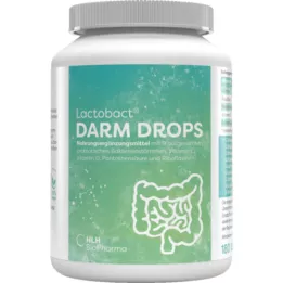LACTOBACT DARM DROPS Žvýkací tablety, 180 ks
