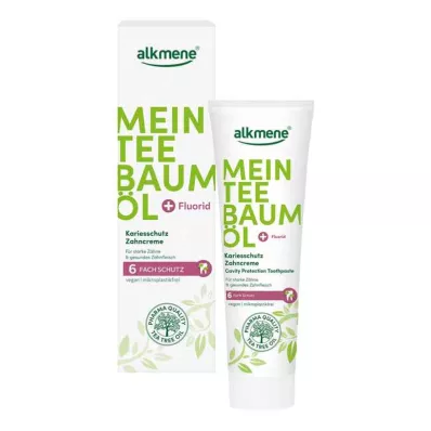 Alkmene My Tea Tree Oil Ochranná zubní pasta proti zubnímu kazu (100 ml)