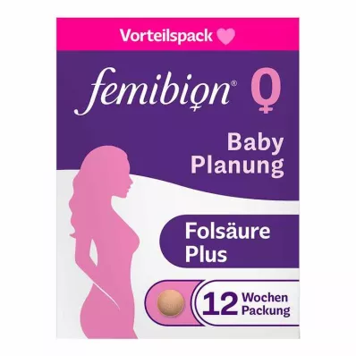 Femibion 0 tablety pro plánování miminka, 84 ks