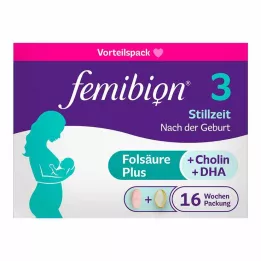FEMIBION 3 kombinovaná balení na kojení, 2X112 ks
