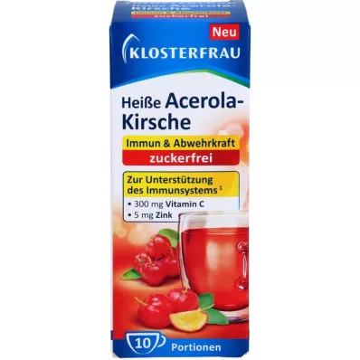 KLOSTERFRAU horká třešeň acerola bez cukru gran., 10X5 g