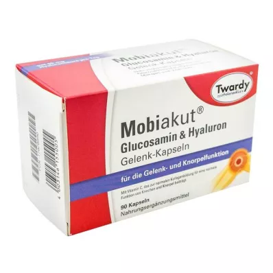 Mobiakut Glukosamin &amp; Hyaluronové kloubní kapsle, 90 ks