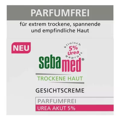 SEBAMED Pleťový krém pro suchou pleť bez vůně, 50 ml