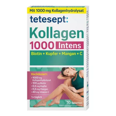 Tetesept Collagen 1000 Intens tablety, 30 ks