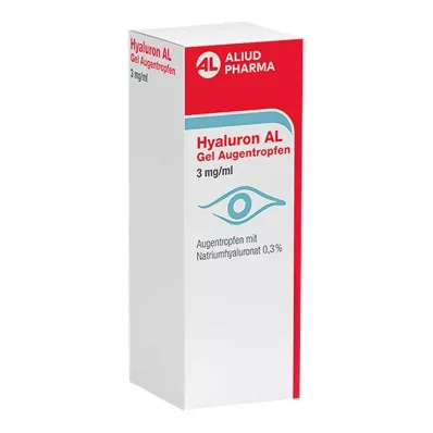 Kyselina hyaluronová AL gel oční kapky 3 mg/ml, 1X10 ml