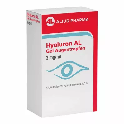 HYALURON AL Gelové oční kapky 3 mg/ml, 2x10 ml
