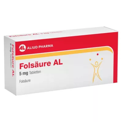 FOLSÄURE AL 5 mg tablety, 20 ks