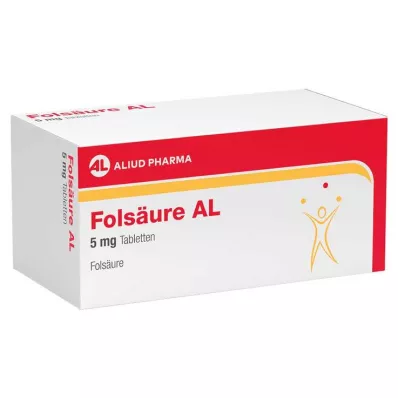 Kyselina listová AL 5 mg tablety, 100 kusů
