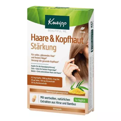 Kneipp Hair &amp; Kapsle na posílení vlasové pokožky, 30 ks