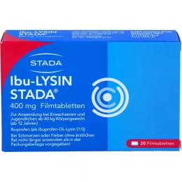 IBU-LYSIN STADA 400 mg potahované tablety, 20 kusů