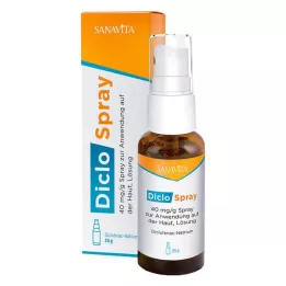 DICLOSPRAY 40 mg/g sprej pro aplikaci na kůži, 25 g