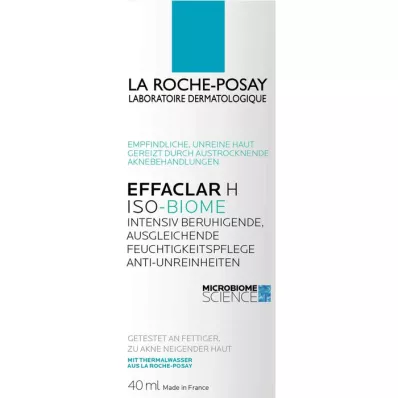 ROCHE-POSAY Hydratační krém Effaclar H Iso-Biome, 40 ml