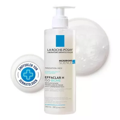 La Roche Posay Effaclar H Iso-Biome čistící krém, 390 ml