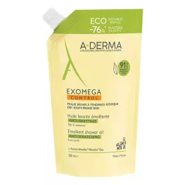A-DERMA EXOMEGA CONTROL Náplň do sprchového oleje, 500 ml