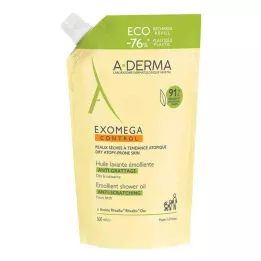 A-DERMA EXOMEGA CONTROL Náplň do sprchového oleje, 500 ml