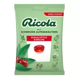 Ricola sáček cukrovinek z eukalyptové třešně bez cukru, 75 g