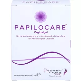 PAPILOCARE Vaginální gel, 7X5 ml