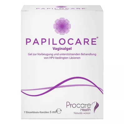 PAPILOCARE® vaginální gel, 7X5 ml
