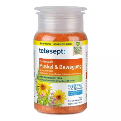 Pohyb Tetesept Sea Salt Muscle &amp; (600 g)