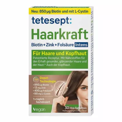 Tablety Tetesept Haarkraft Depot Intens, 30 ks